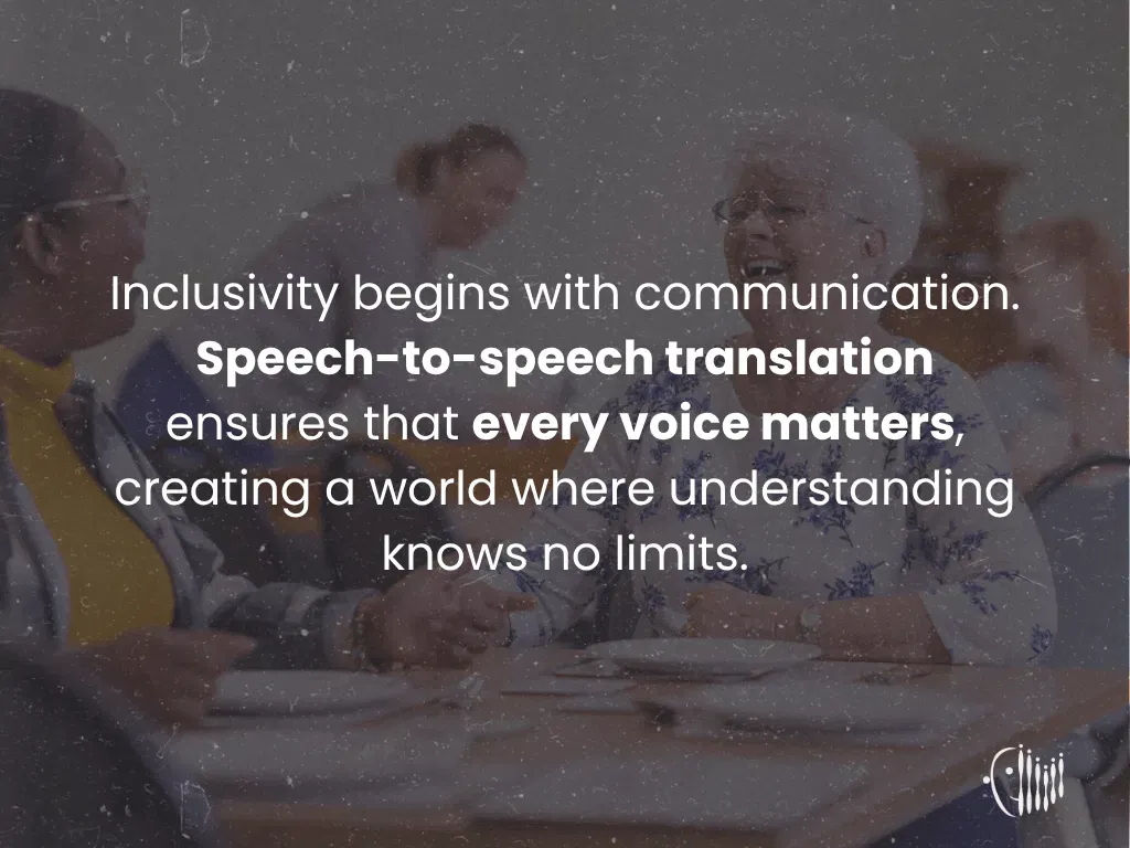 Inspirational quote text: “Communication is the first step toward inclusivity” displayed on a clean, modern background.