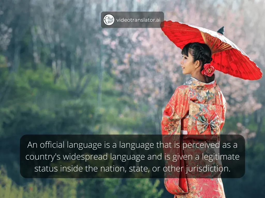 Official language definition