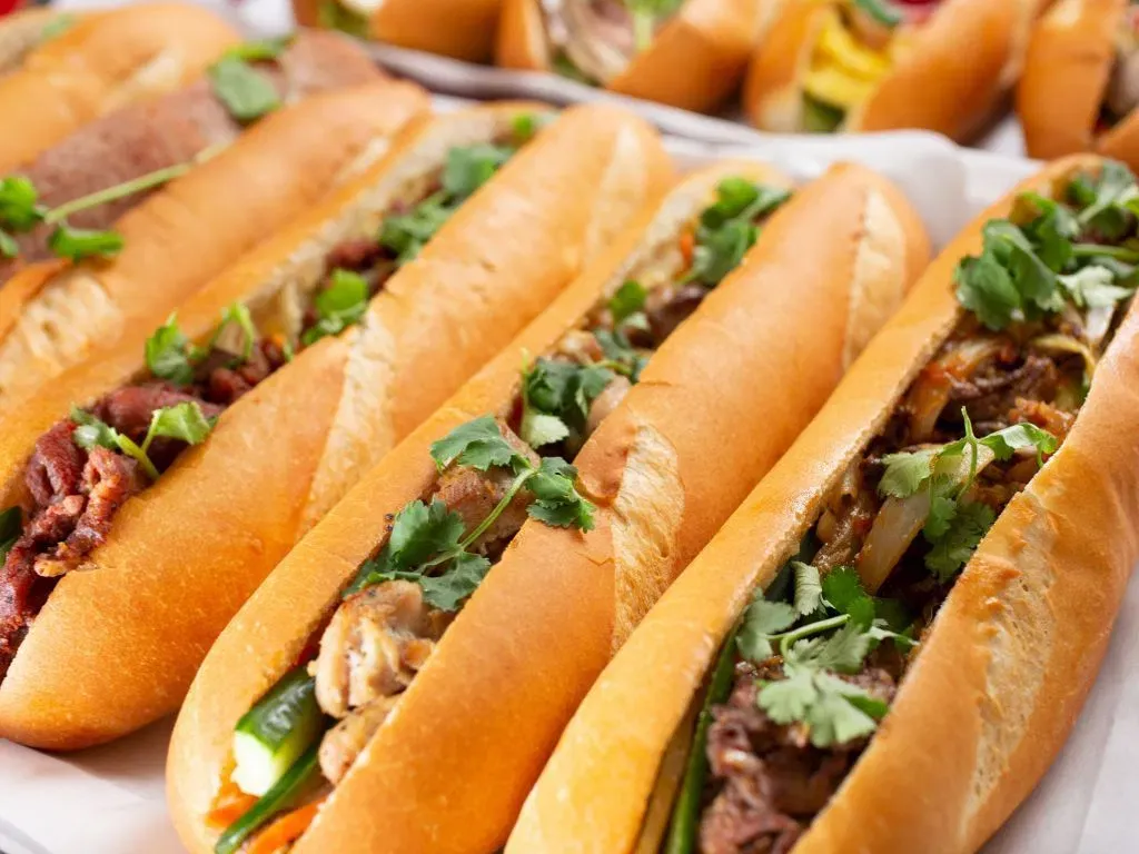 Banh Mi (Recommended spot: Banh Mi Phuong, Hoi An)