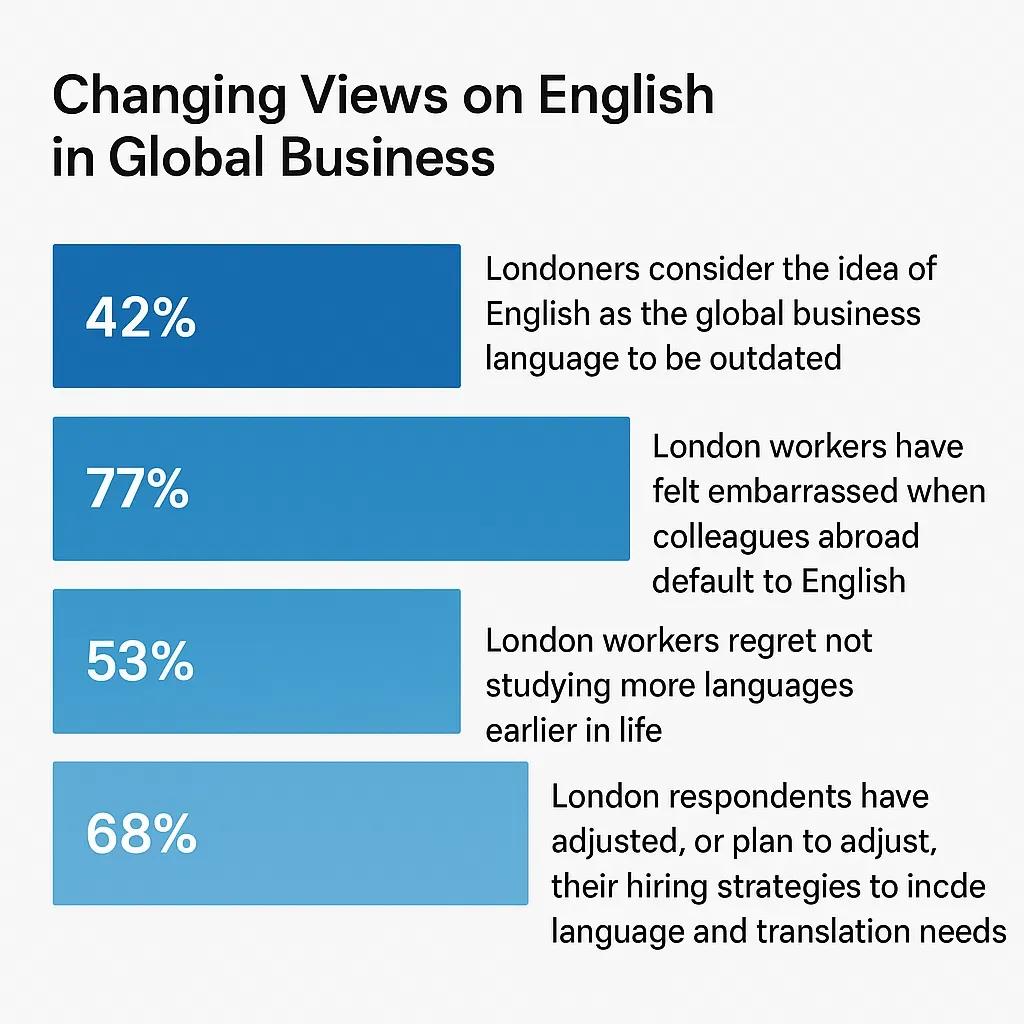 London Workers Opinions about English Language - Research by DeepL