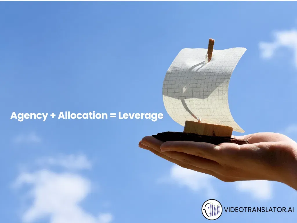 Combining personal agency and resource allocation for strategic leverage