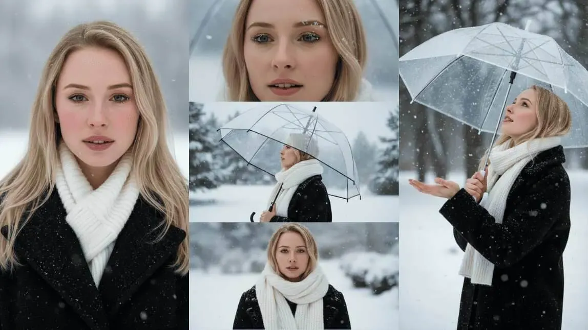 Viral AI Snow Photoshoot. Source- Perfect