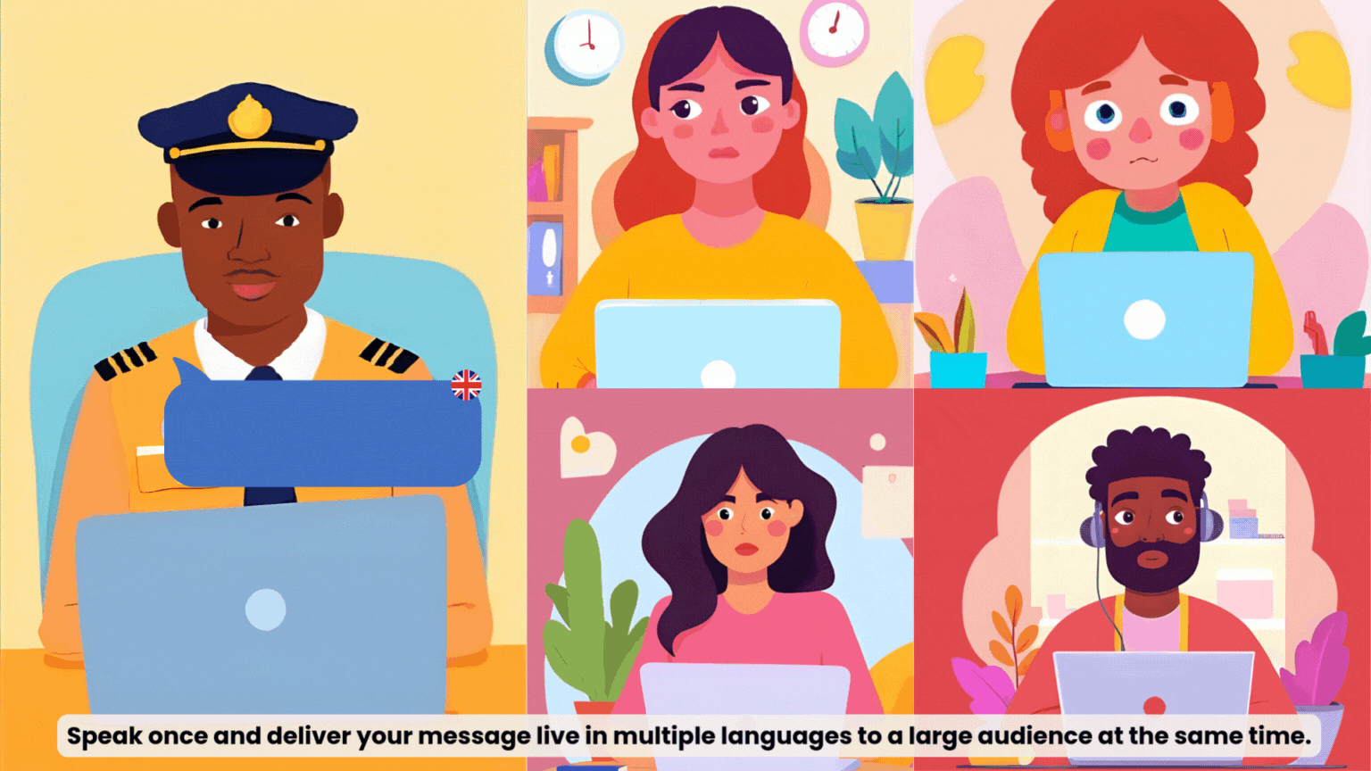 Broadcast Mode: One Message. Every Language.