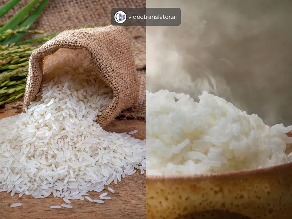 rice vs nasi